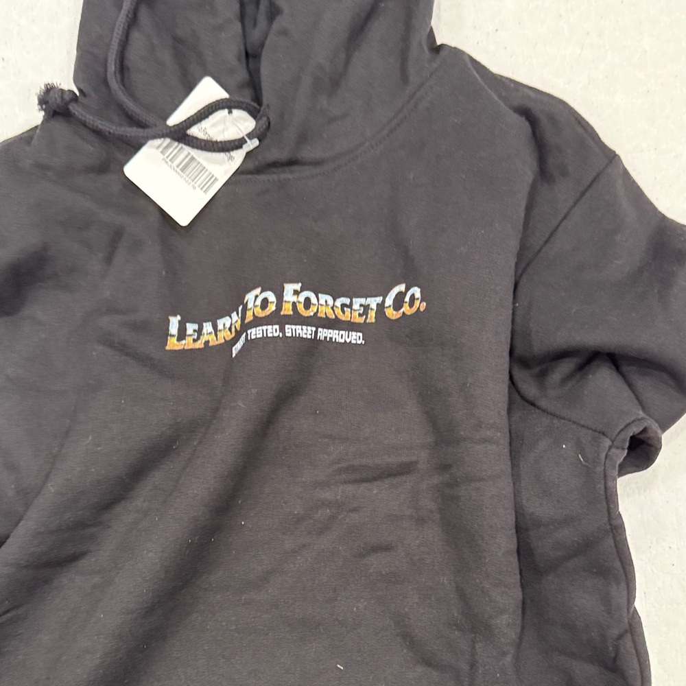 Learn To Forget Co. Black Hoodie